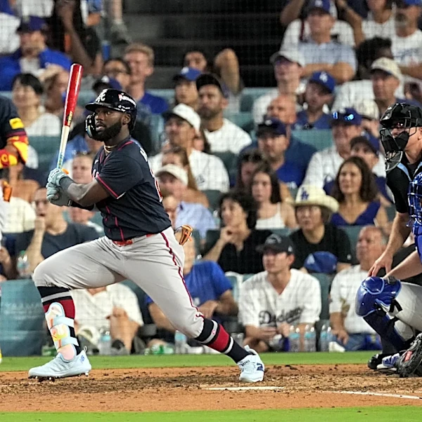 Michael Harris II leads Braves to 3-2 win over Dodgers in Game 2 to tie NLDS