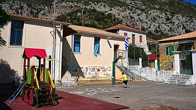 PHOTO ESSAY: Greek island kids have to catch a boat to school as Europe ages