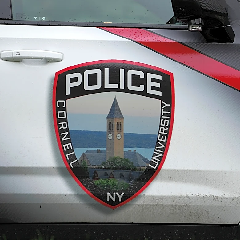 Cornell building is sprayed with graffiti blasting school's response to gang rape complaint