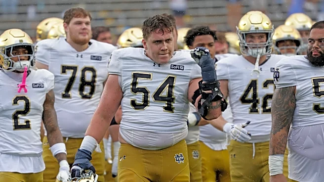 No. 3 Notre Dame lists Moore, Viliamu-Asa as questionable but bloodied Knapp is a no-doubter to play