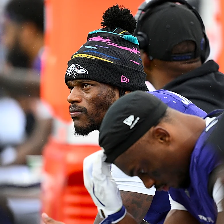 Baltimore coach says he doesn't think Jackson's injury will be 'crazy long term'