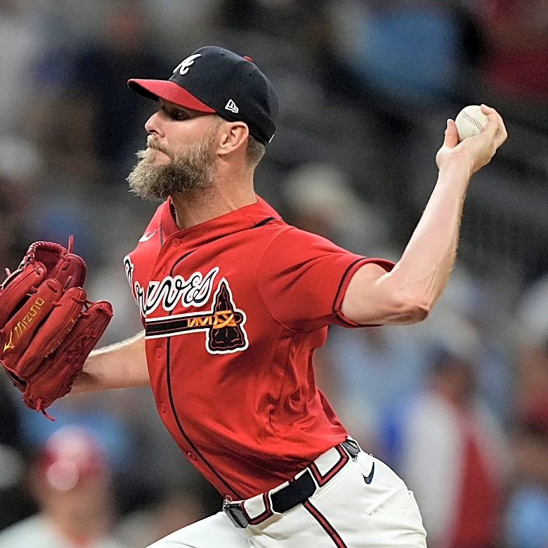 Ace Chris Sale is fully rested for Game 3 against Dodgers, giving Braves their 'best-case scenario'