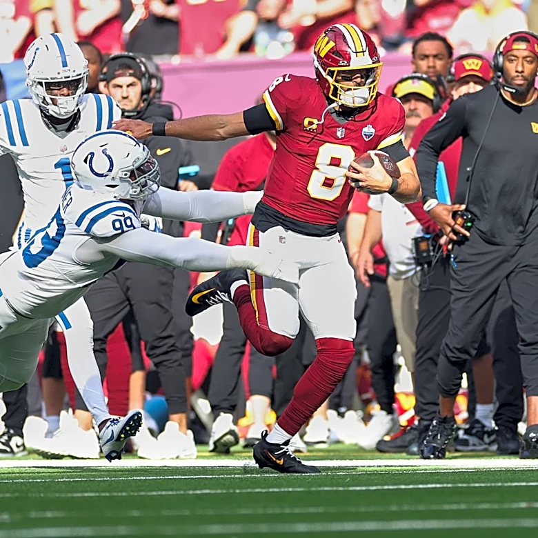 Commanders hope Daniels can return this week against the Giants after Mariota sprained his MCL