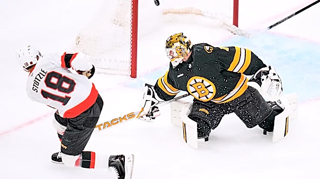 Stutzle's 3-point game, Ullmark and Ersson power Senators to a 4-1 win over Bruins