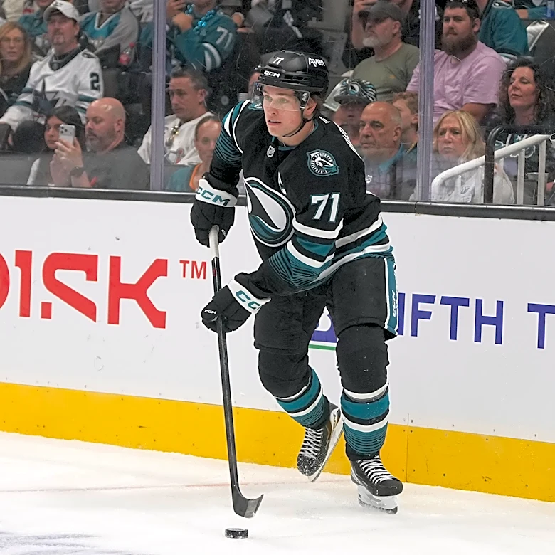 Sharks scratch captain Macklin Celebrini because of a lower-body injury