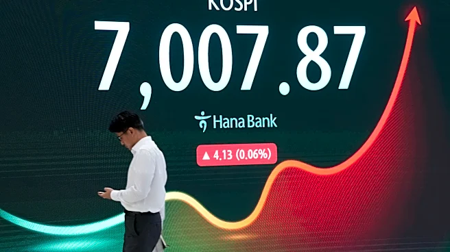 Asian shares are mixed after Wall Street gains, oil price steadies