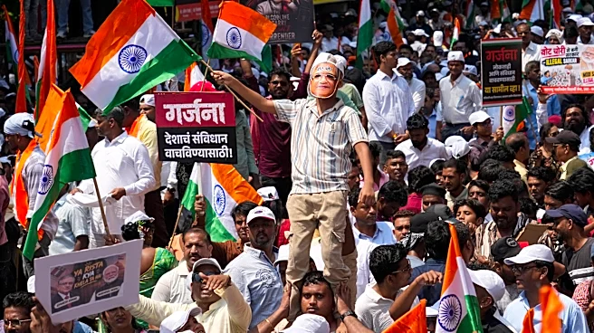 What to know about nationwide protests in India over voter list changes