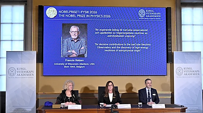 Francis Halzen wins Nobel Prize in physics for work on high-energy neutrinos of astrophysical origin