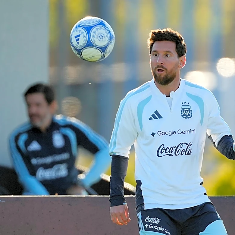 Lionel Messi prepares for his final match for Argentina