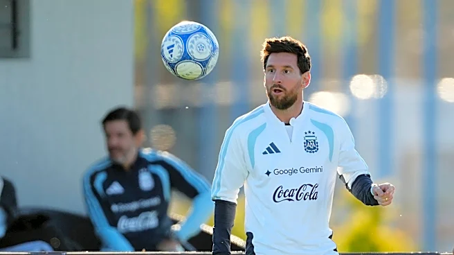 Lionel Messi prepares for his final match for Argentina