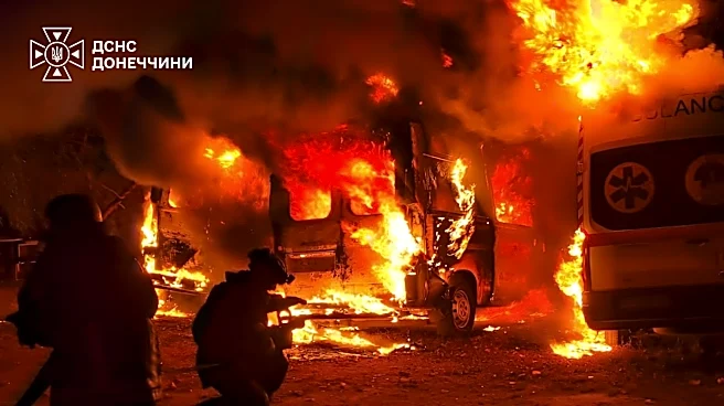 Russia says nearly 900 Ukrainian drones downed and Moscow region fuel depot reportedly burns