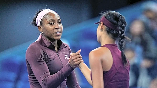 Gauff says an 'insane' wave of racist abuse followed a disputed point at China Open