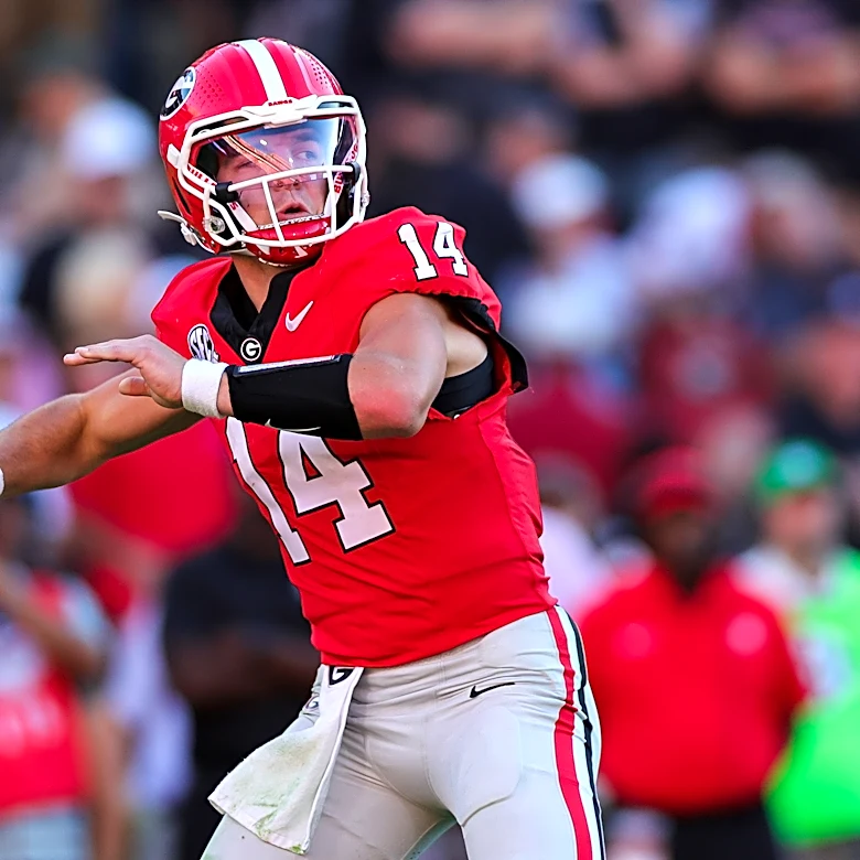 Georgia's Gunner Stockton puts up big numbers, and a trip to Alabama could change the conversation