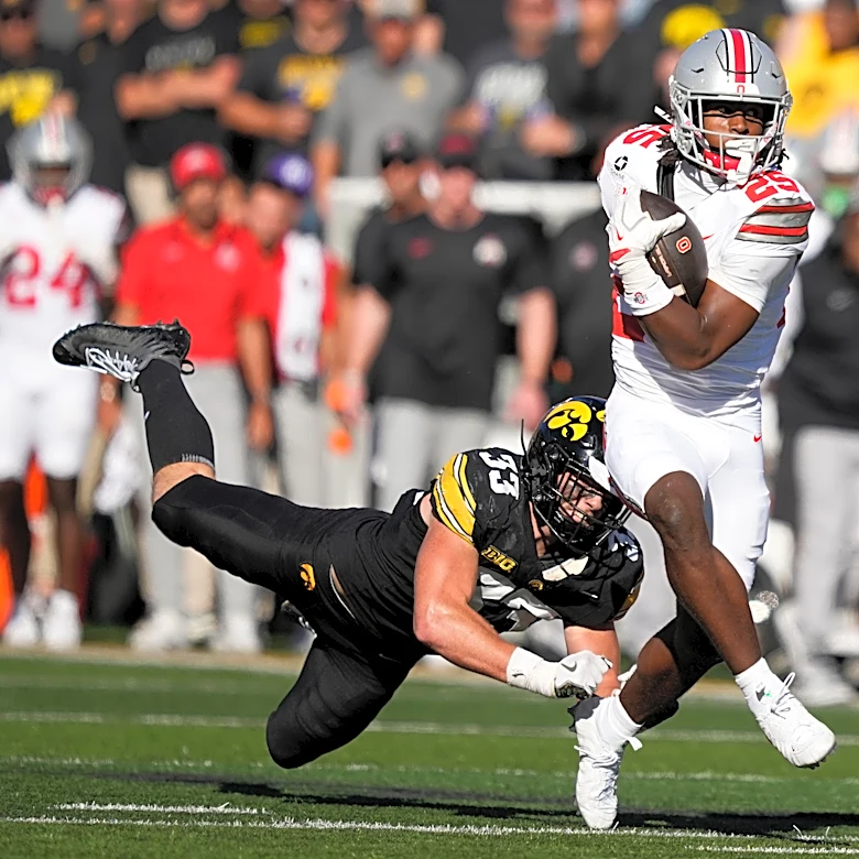 Ryan Day praises Ohio State's improved run game and run defense, but special teams needs work