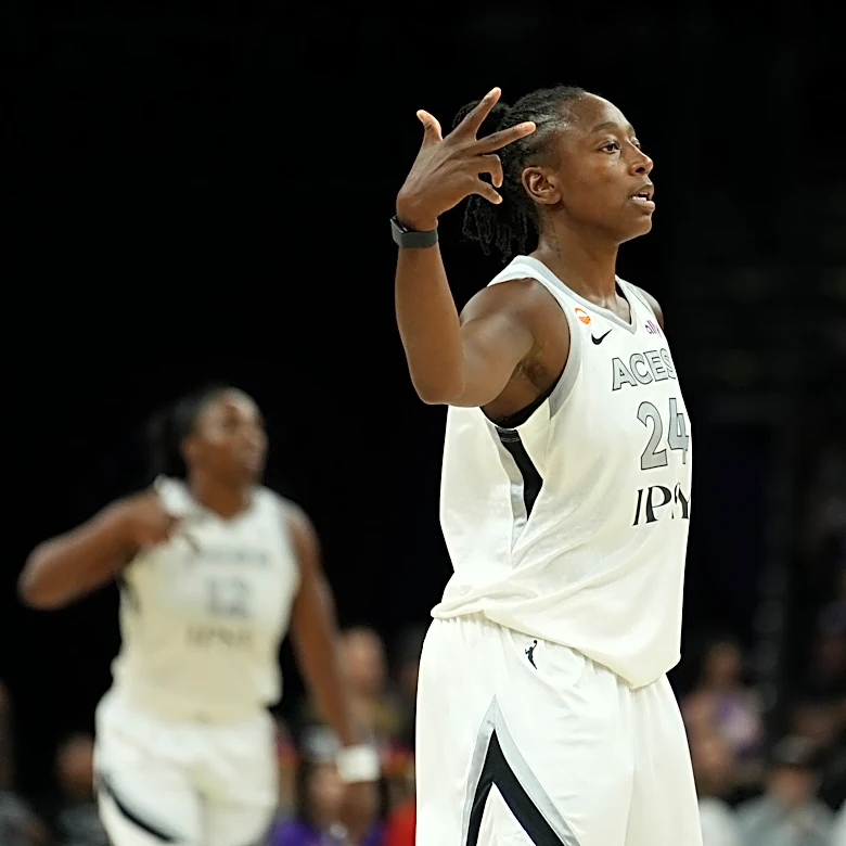 Aces list Loyd as doubtful for Game 2 vs Valkyries; Talbot and Evans questionable