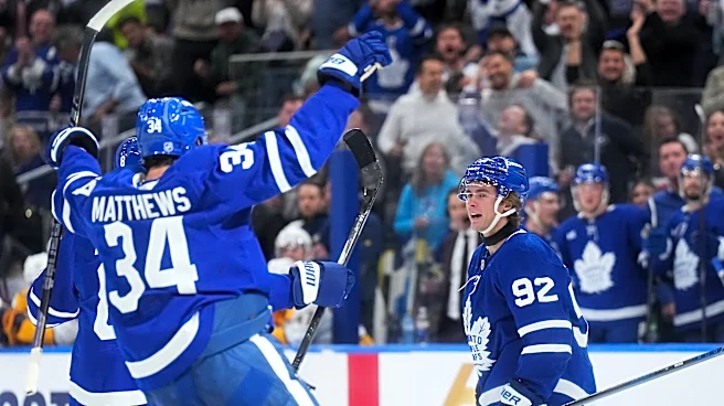 Matthews scores OT winner, McKenna gets his first NHL goal, as Maple Leafs beat Predators 5-4