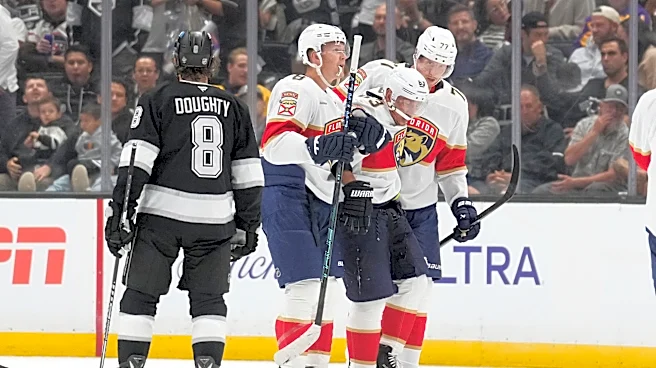 Matthew Tkachuk scores, Brad Marchand injured in Panthers' 2-1 win over Kings