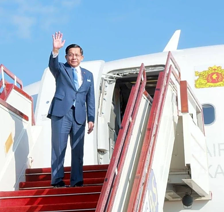 Myanmar military leader arrives in Malaysia as repatriations draw criticism