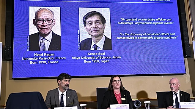 Henri B. Kagan and Kenso Soai win Nobel Prize in chemistry