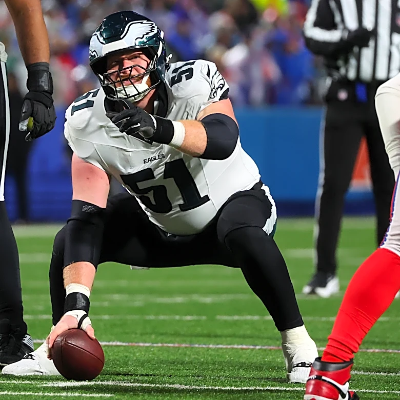 Ravens acquire G/C Cam Jurgens from the Eagles for draft picks, including a 2nd-rounder in 2028