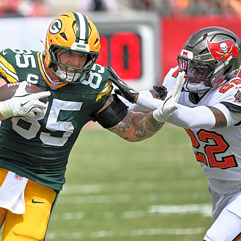 Packers tight end Tucker Kraft struggling with drops as he comes back from torn ACL
