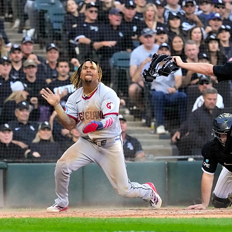 Jo Adell and José Ramírez star as the Guardians beat the White Sox 9-3 to avoid elimination