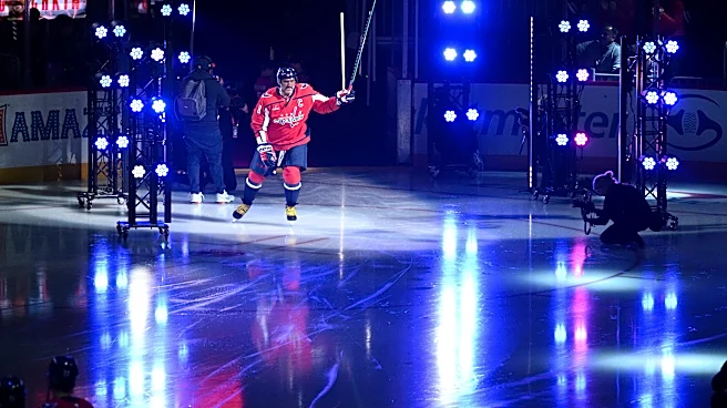 Ovechkin's sons introduce him before Washington's home opener, and the Capitals top Pittsburgh 5-3