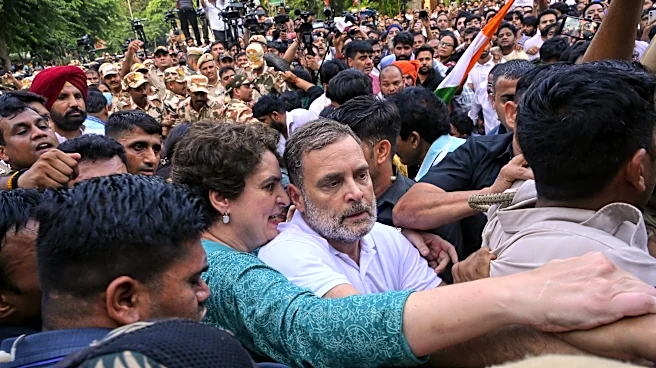 Indian opposition leader Rahul Gandhi briefly detained as protests grow over mass voter list purge