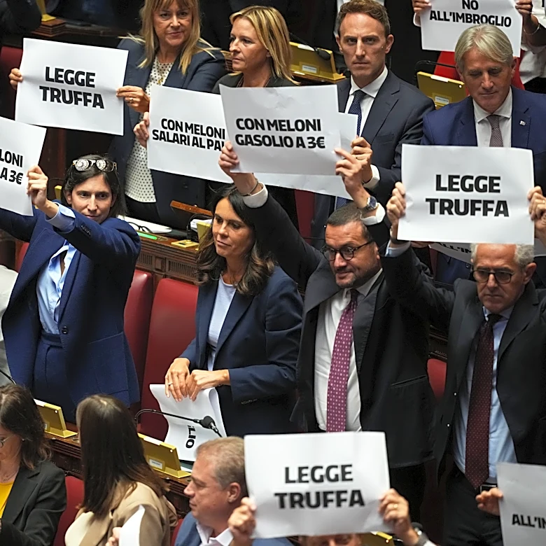 Italy’s parliament gives final approval to Meloni’s electoral reform