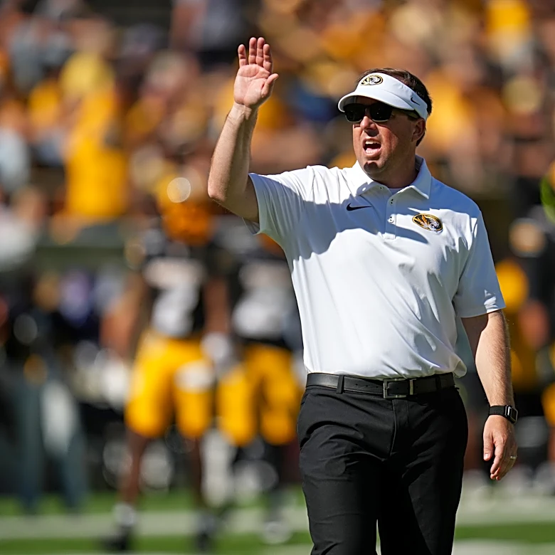 Missouri coach Eli Drinkwitz says freshman Johnnie 'DJ' Jones receives a heart transplant
