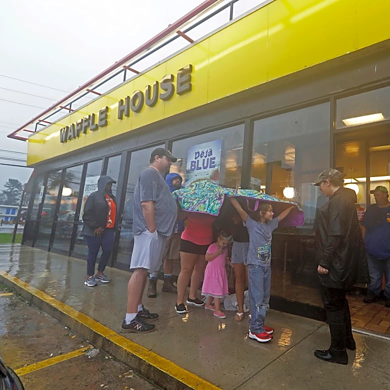 The Waffle House Index helps Southerners — and FEMA — gauge a storm's severity
