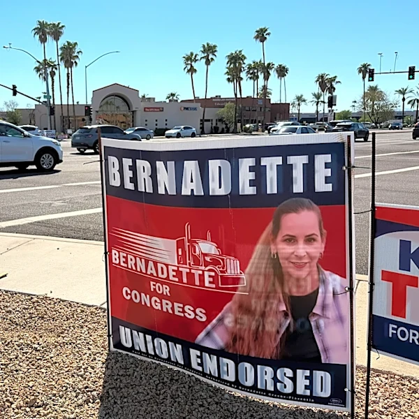 Arizona congressional candidate says she was sexually assaulted when repairing campaign signs