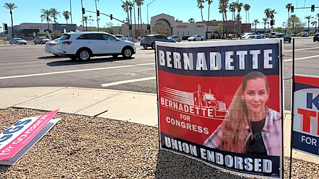 Arizona congressional candidate says she was sexually assaulted when repairing campaign signs