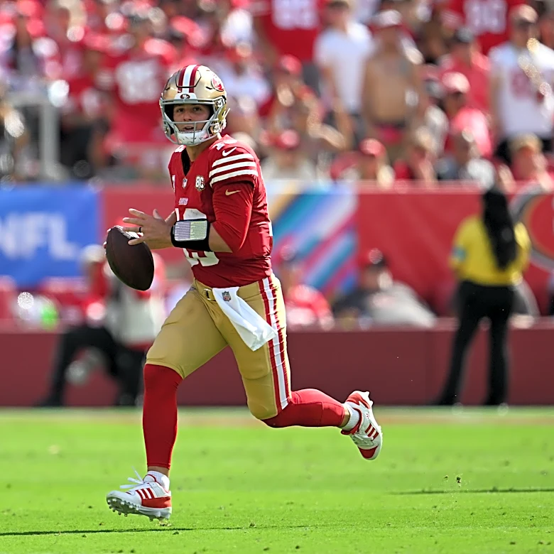 The 49ers travel to face the Seahawks in their 1st meeting since last season's playoff loss