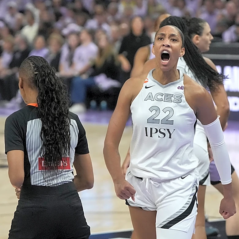 A'ja Wilson wins her third straight WNBA MVP and record fifth overall