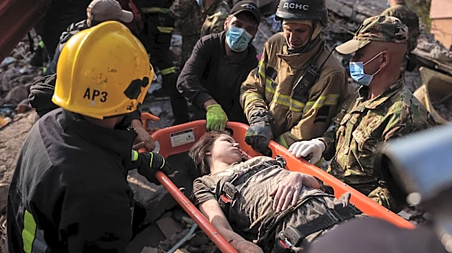 Russian strike on Ukrainian public buses kills 30 people as blackouts worsen in Kyiv