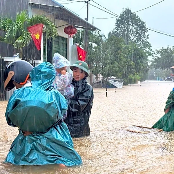 Vietnam mobilizes troops after heavy rains trigger flash floods and raise risks of landslides