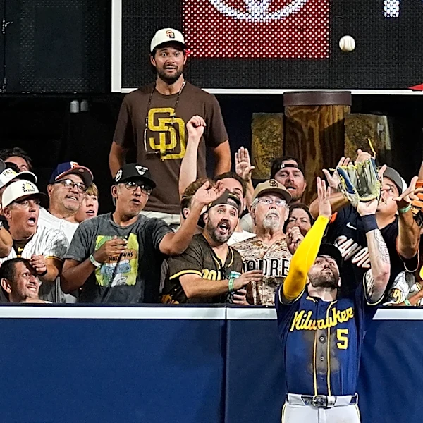 Brewers' Garrett Mitchell showcasing what he can do when healthy after missing last year's playoffs
