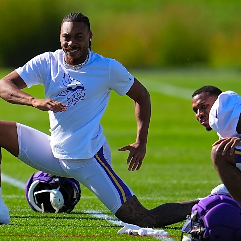 Vikings list wide receivers Justin Jefferson and Jordan Addison as questionable to play the Saints