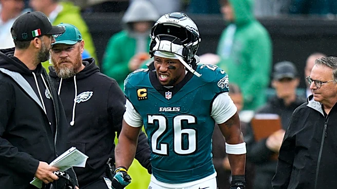 Eagles stars Saquon Barkley and DeVonta Smith ruled out of London game against Jaguars