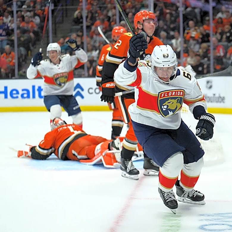 Panthers say Brad Marchand needs 6 weeks before he can resume play