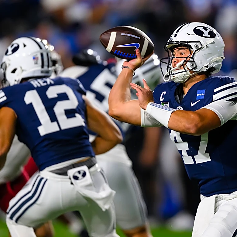 Bear Bachmeier powers No. 8 BYU past Iowa State, 24-10
