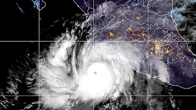 Simon strengthens into a Category 4 hurricane as it approaches Mexico's coast