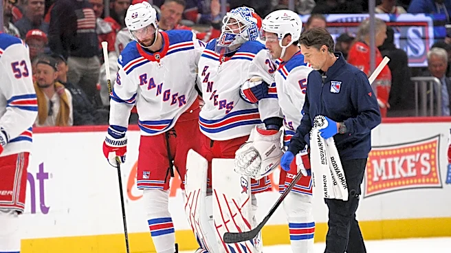 Rangers goalie Igor Shesterkin out for the season with knee injury after fall against Capitals