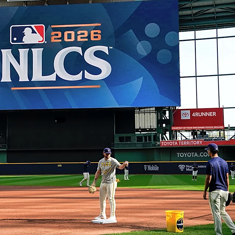Christian Yelich and the Brewers looking to get past Shohei Ohtani and the Dodgers in NLCS sequel