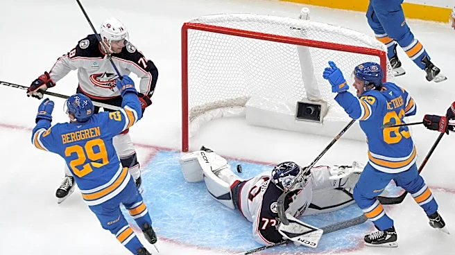 Snuggerud, Holloway lift Blues to 5-3 victory over Blue Jackets