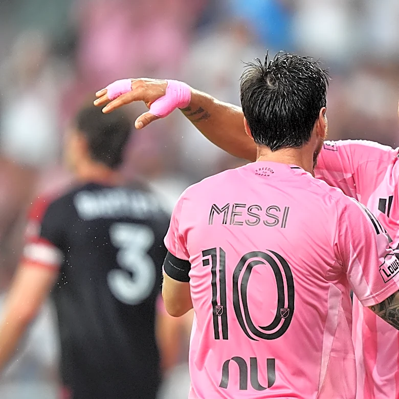 Messi scores twice in first game since Argentina retirement, Inter Miami beats DC United 4-0
