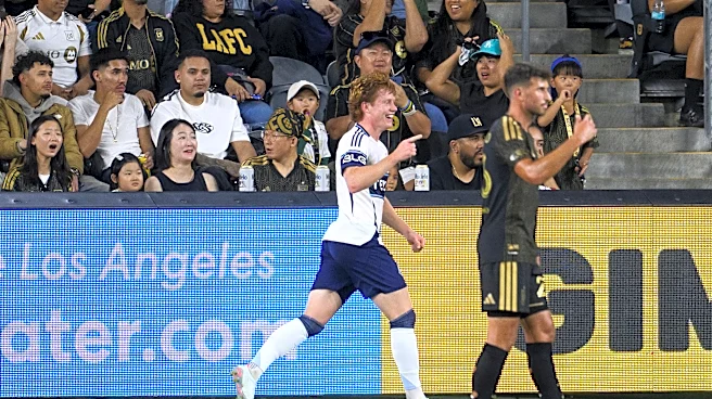 Oliver Larraz scores a goal for 10-man Whitecaps in 1-1 tie with LAFC