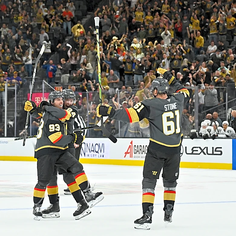 Marner scores on OT power play to lift the Golden Knights past the Kings, 2-1