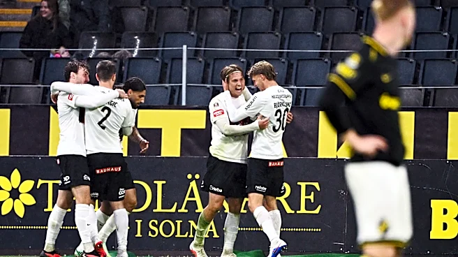 Wild 11-goal second half in Swedish soccer league game that was scoreless at halftime